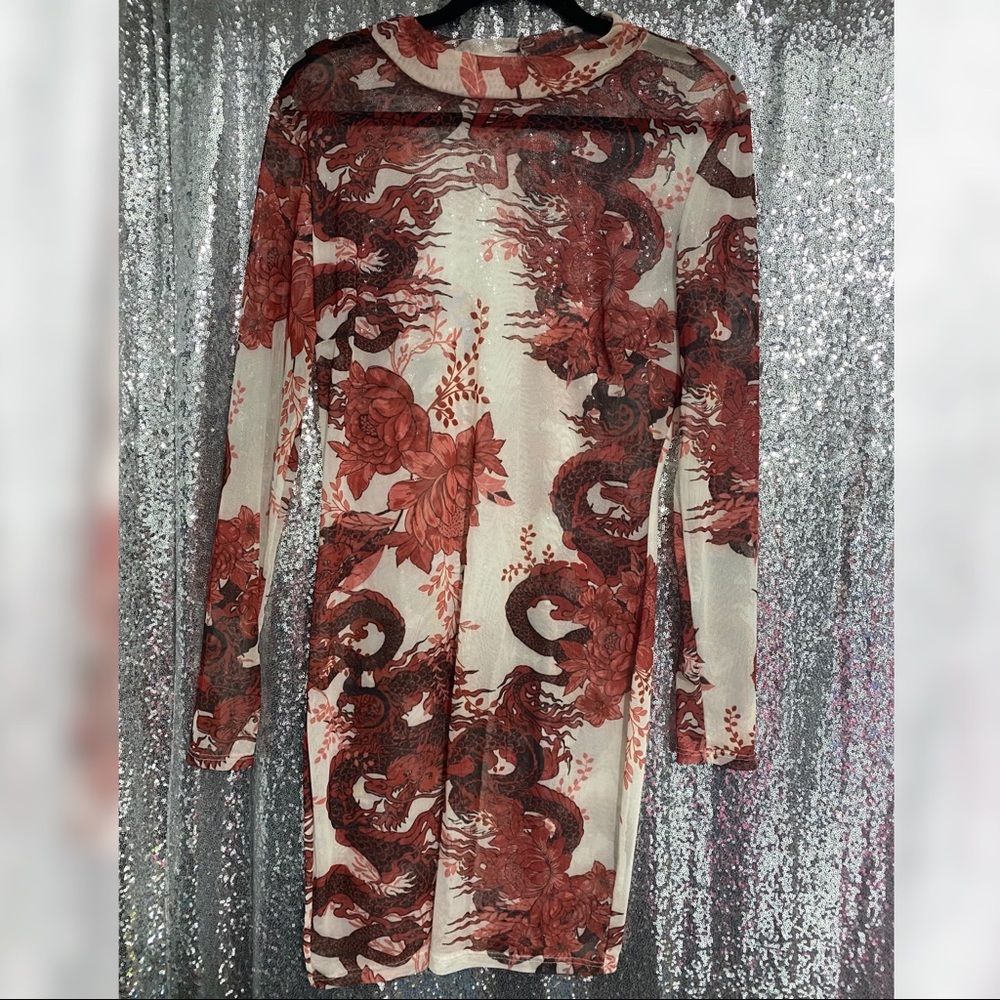 Dragon Mini Mesh Dress